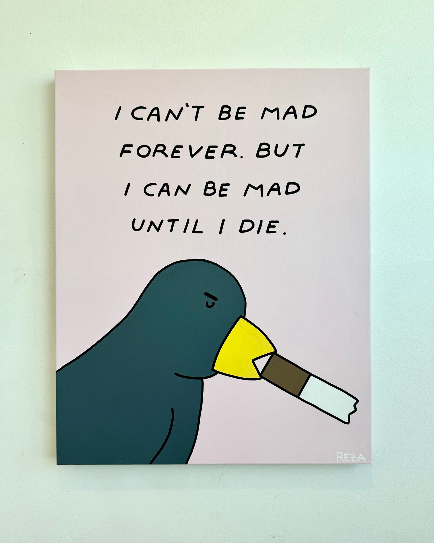"Mad Forever" Painting