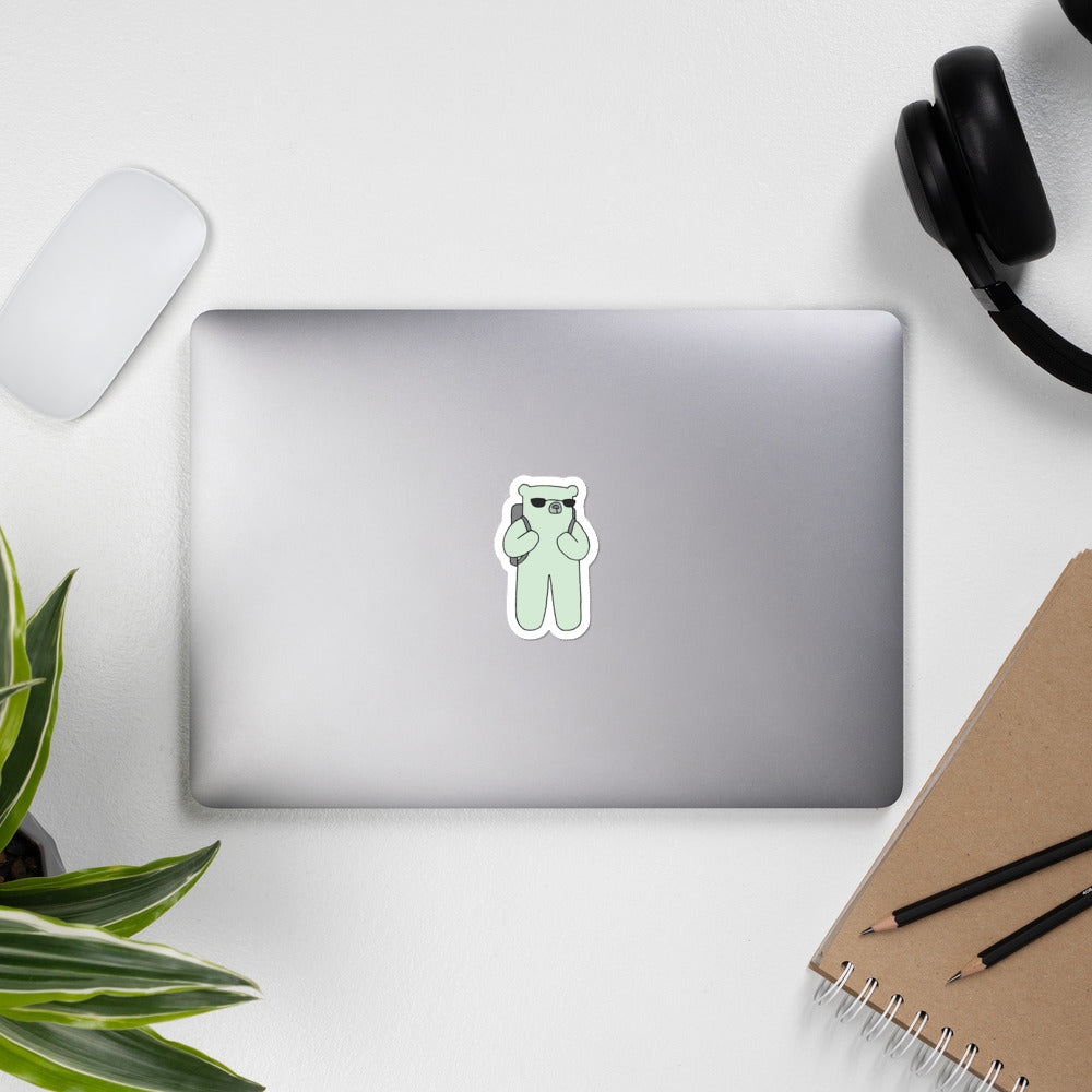 "Travel Ernesto" Sticker