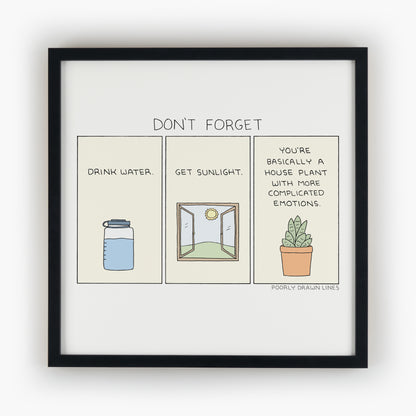 Don't Forget Print