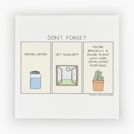 Don't Forget Print