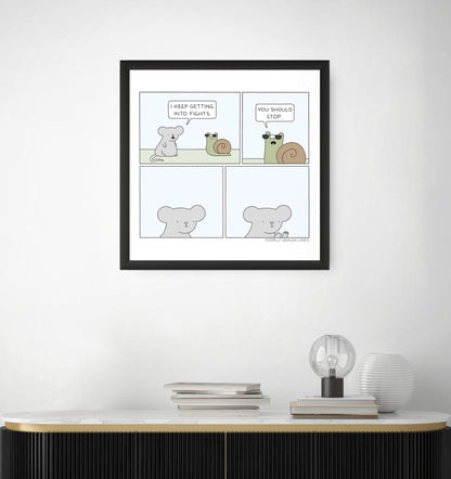 Fights Print