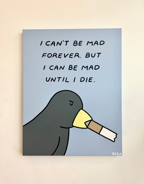 "Be Mad" Painting