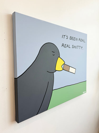 "Been Real" Painting