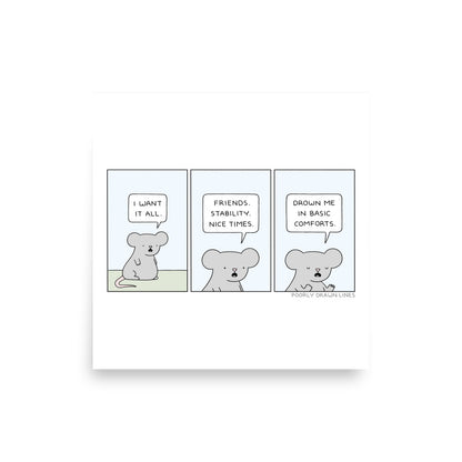 "Want it All" Print
