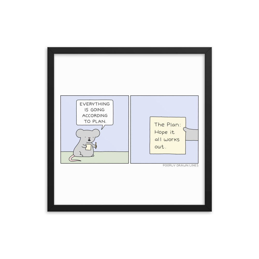 "Plan" Print