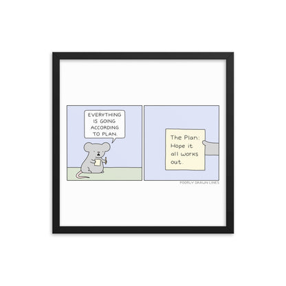 "Plan" Print