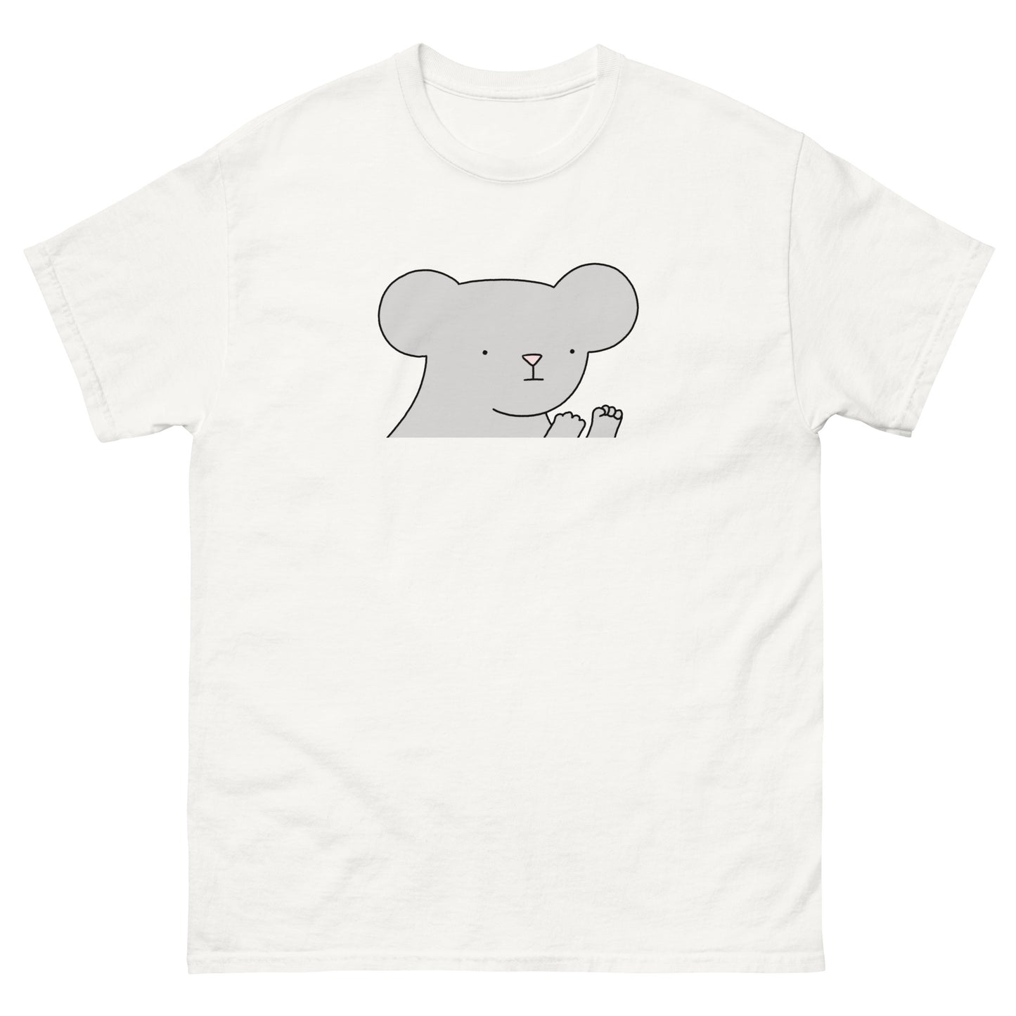 Mouse Fights Center-Print Tee