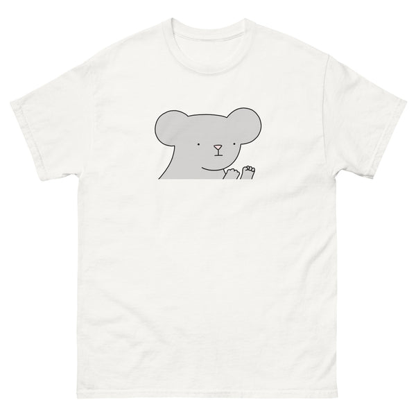 Mouse Fights Center-Print Tee