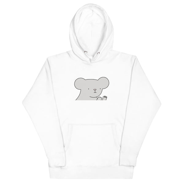 Mouse Fights Center-Print Hoodie