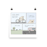 "Dog Bike" Print