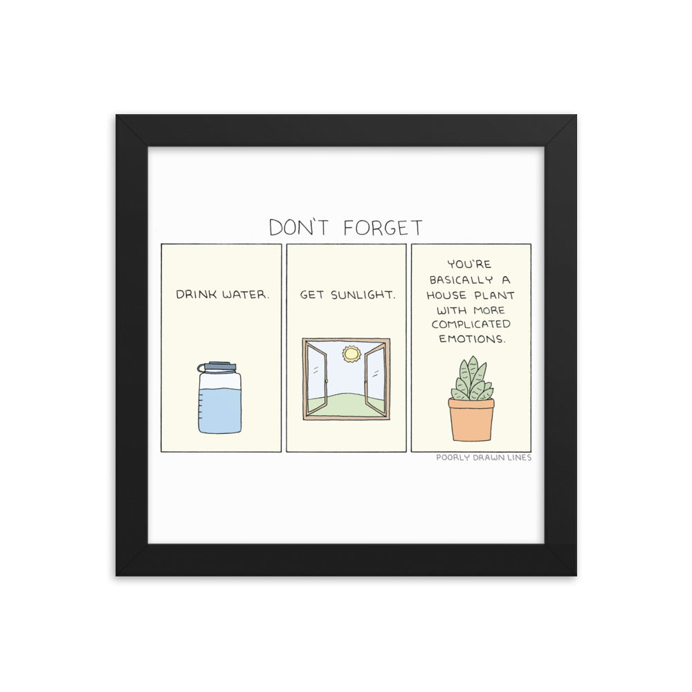 "Don't Forget" Print