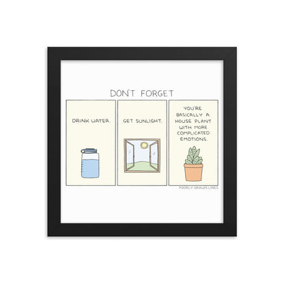 "Don't Forget" Print