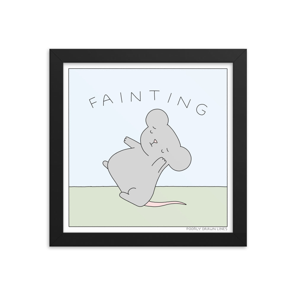 "Fainting" Print