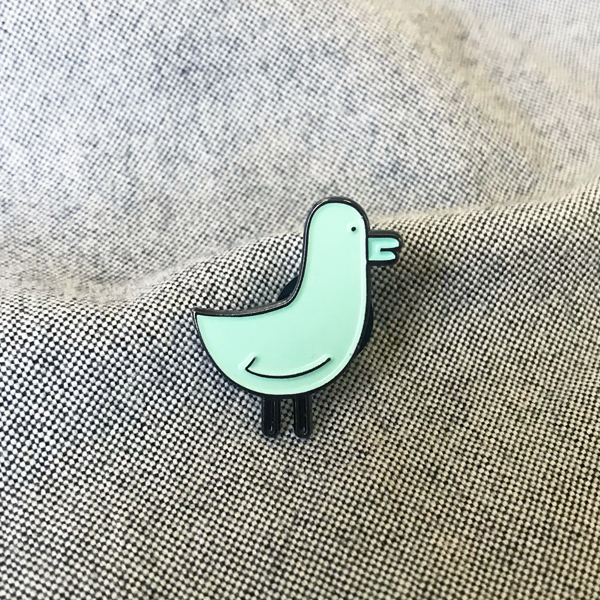 "Kevin" Enamel Pin